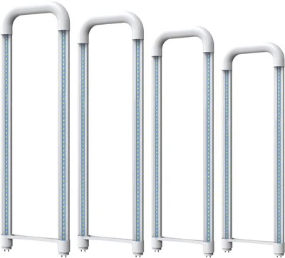 2FT U Forma Led Tube Lights Ballast Kompatibbli jew Bypass