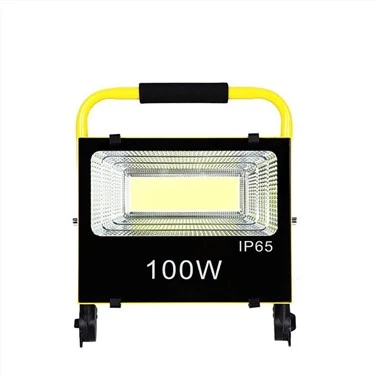 Floodlight solari LED rikarikabbli