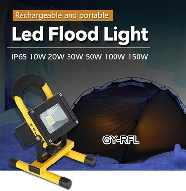 Floodlights li jinġarru li jaħdmu bil-batterija għall-bejgħ