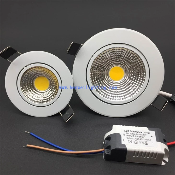 Dimmable LED COB Downlight (2)