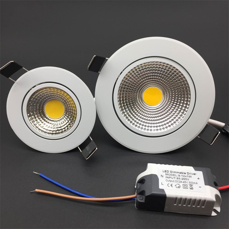 Recessed LED COB Downlight 1