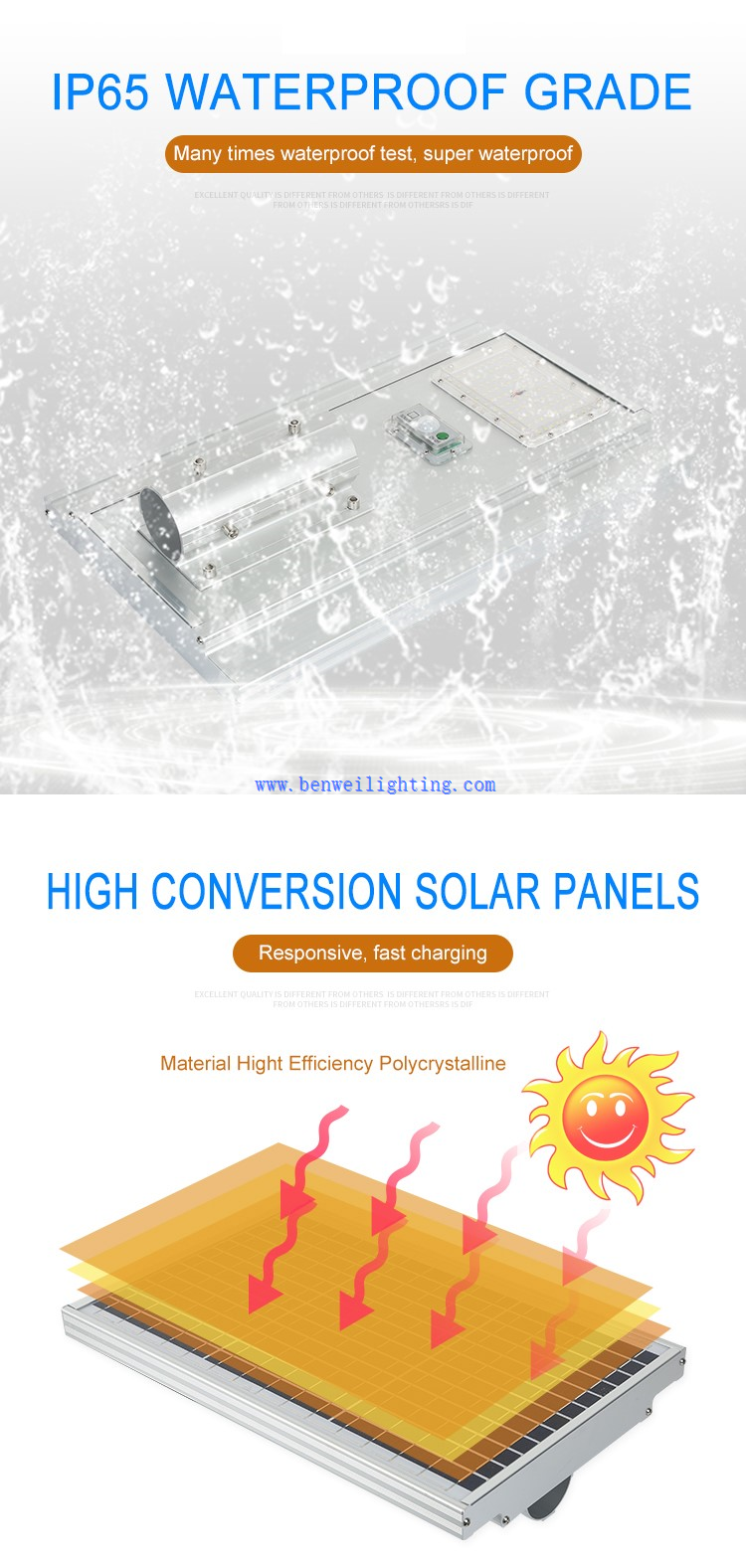 60w solar street light 60w solar street light