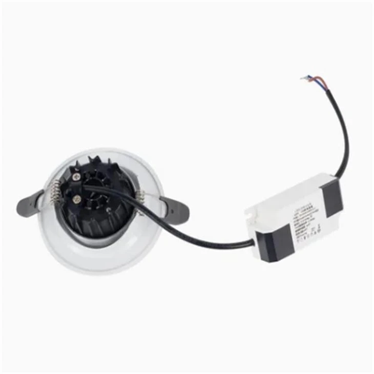 Recessed COB Dimmable Aluminium Ceiling Indoor Spotlight factory