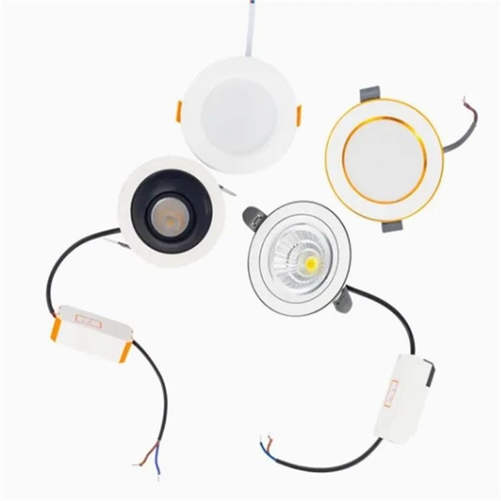 Recessed COB Dimmable Aluminium Ceiling Indoor Spotlight suppliers