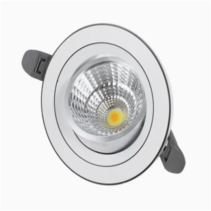Recessed COB Dimmable Aluminium Ceiling Indoor Spotlight high quality