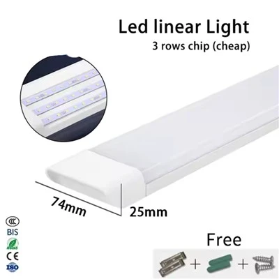 Dwieli LED Batten 110-277V 10W 5900K